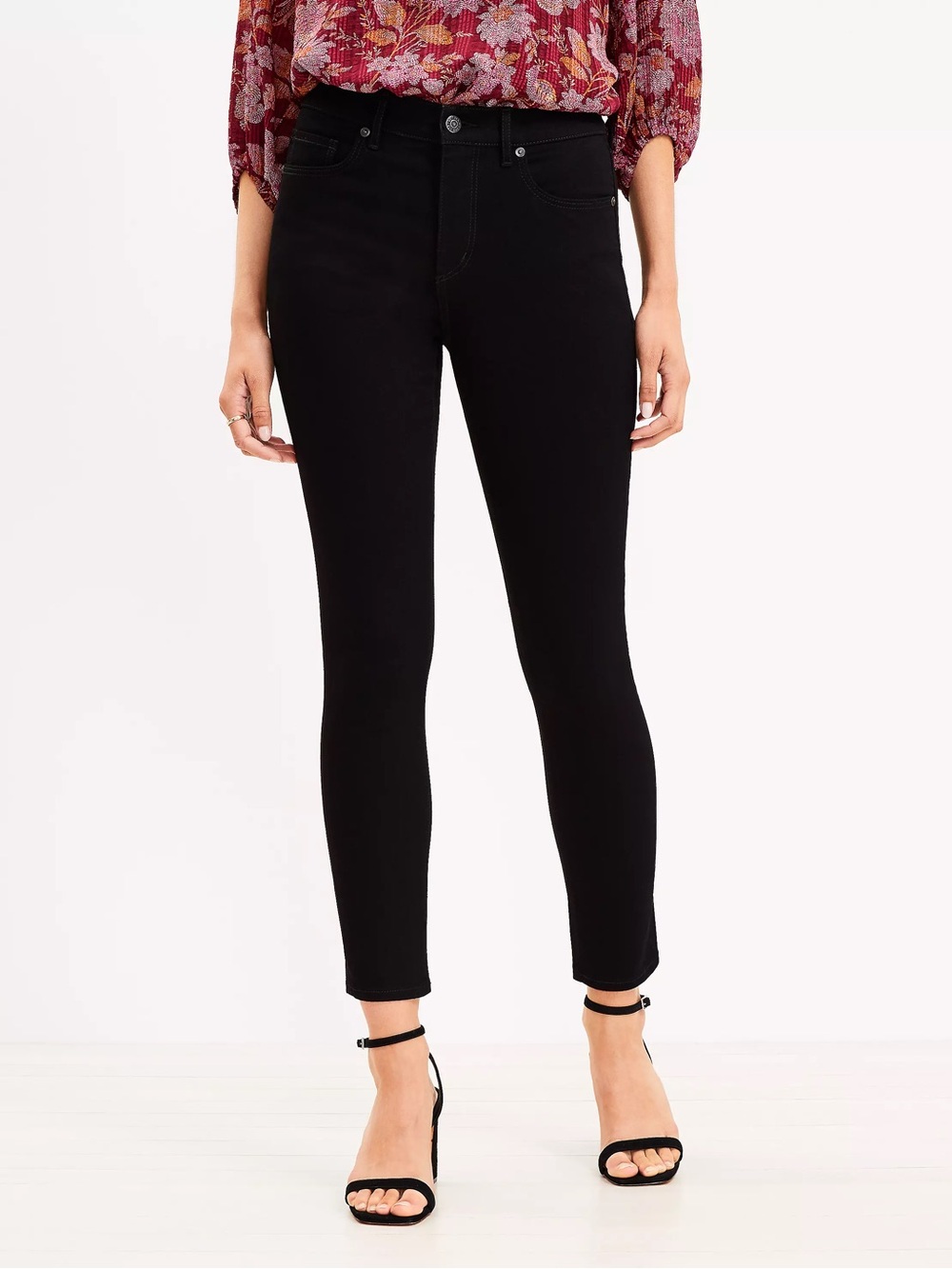 LOFT Black legging Skinny Jeans